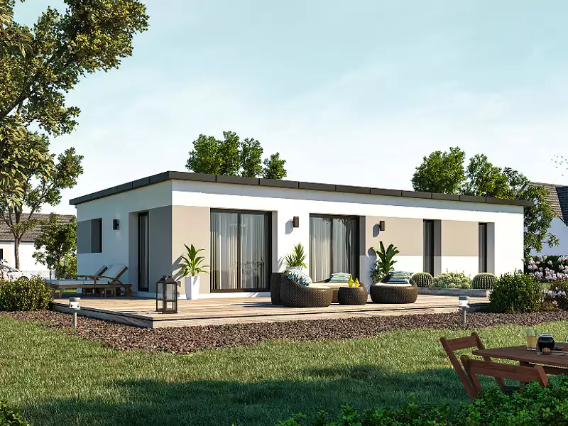 Maison neuve, 82 m² - Landerneau (29800)