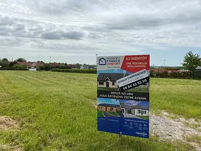 Terrain à bâtir, 973 m²