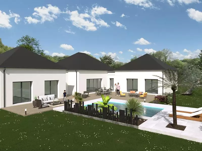 Maison neuve, 281 m² - Fondettes (37230)
