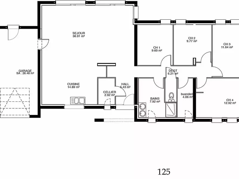 Maison neuve, 110 m² - Sainte-Soulle (17220)
