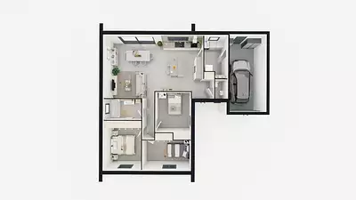 Maison neuve, 93 m²