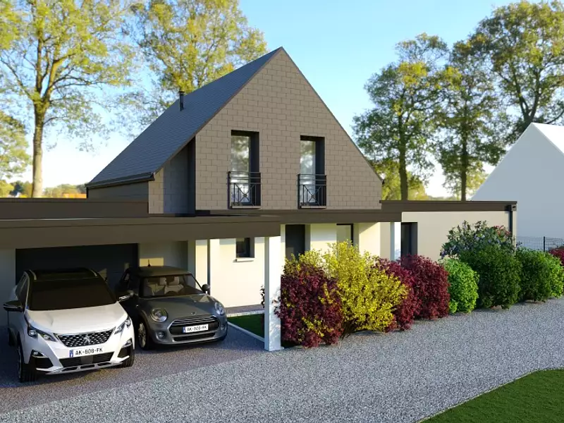 Maison neuve, 120 m² - Louviers (27400)