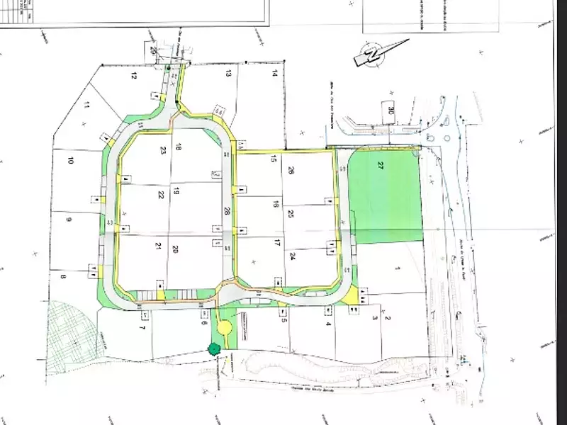 Terrain à bâtir, 1 143 m² - Saint-Aubin-Epinay (76160)