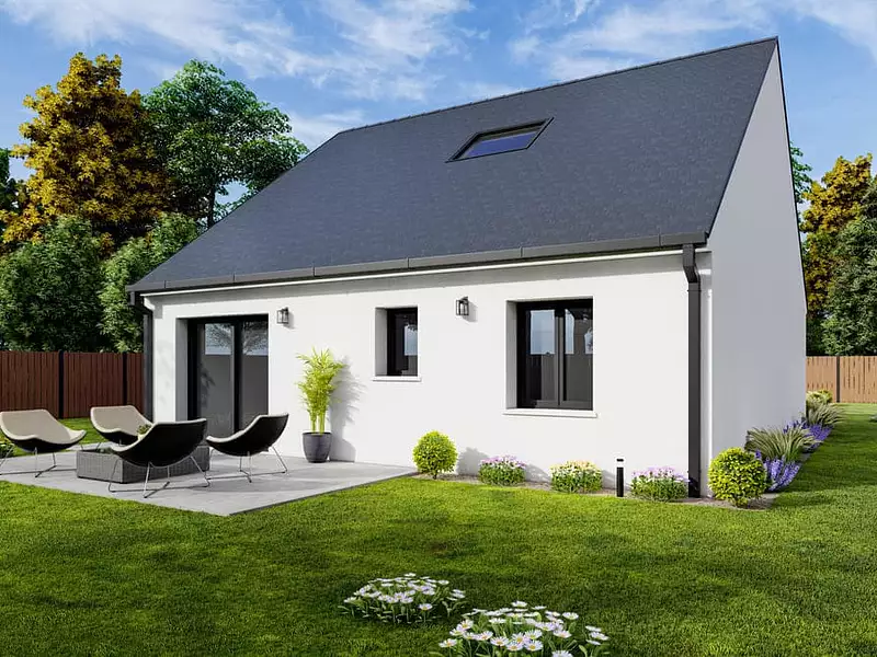Maison neuve, 86 m² - Vallères (37190)