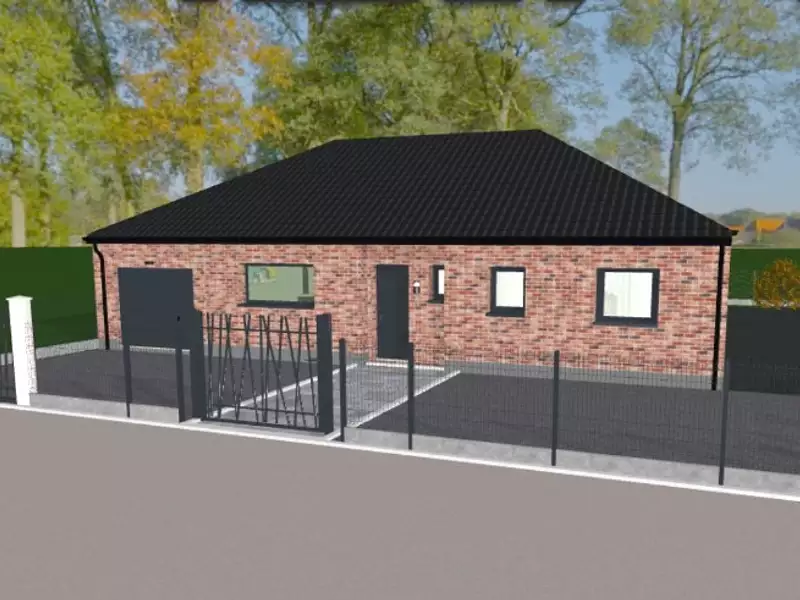 Maison neuve, 100 m² - Vitry-en-Artois (62490)