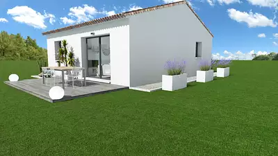 Maison neuve, 60 m²