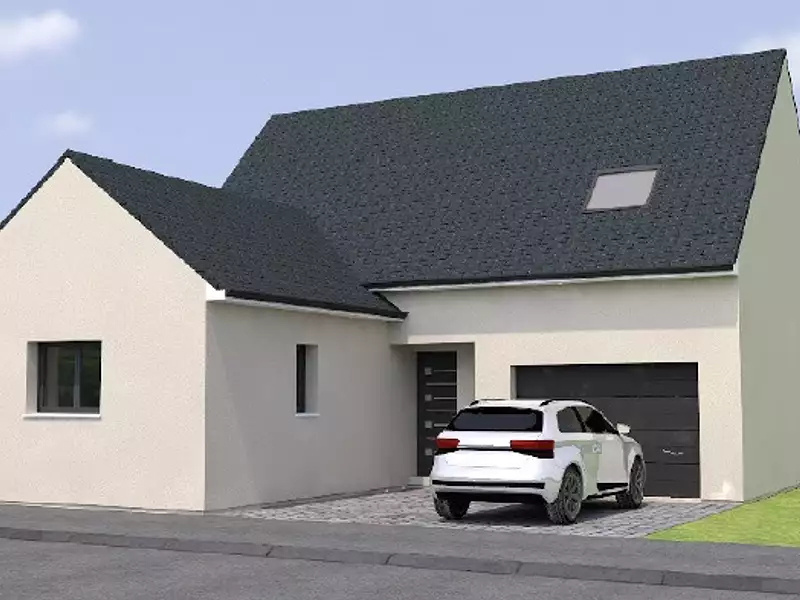 Maison neuve, 110 m² - Tigné (49540)