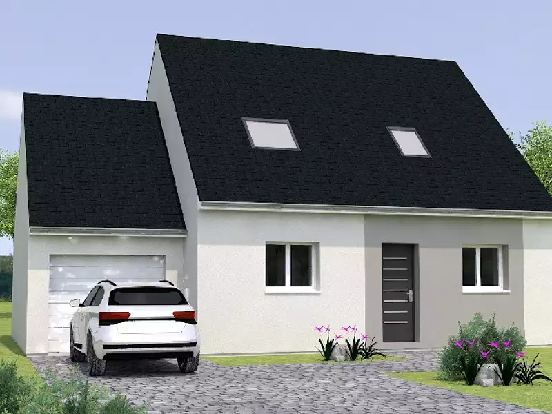 Maison neuve, 95 m² - Corné (49630)