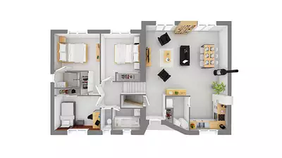 Maison neuve, 90 m²