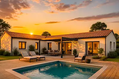 Belle Villa Plain pied 85 m² + Garage