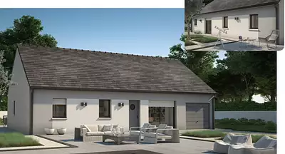 Maison neuve, 76 m²