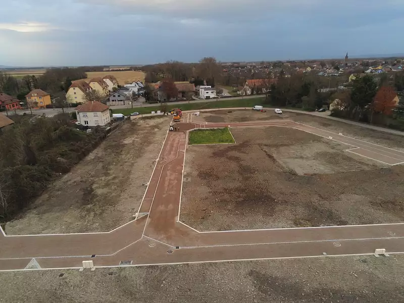 Terrain à bâtir, 428 m² - Marckolsheim (67390)