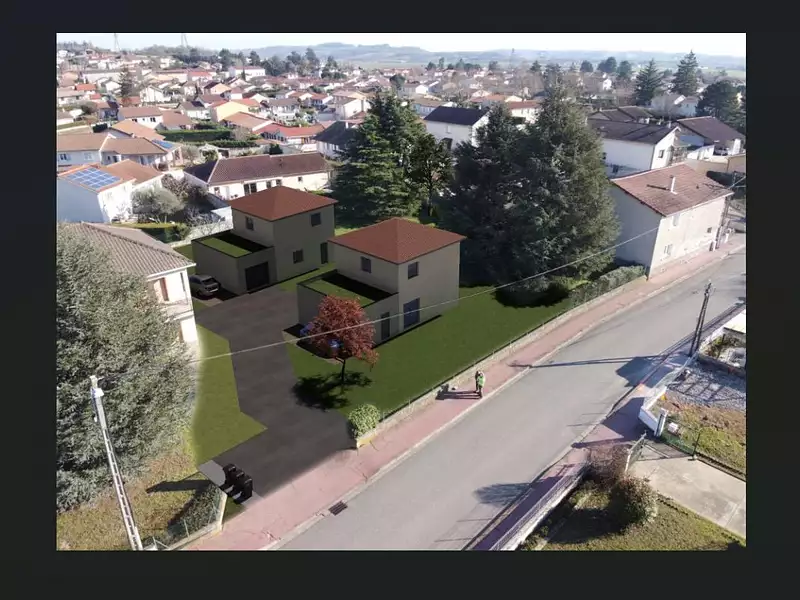 Maison neuve, 90 m² - Mions (69780)