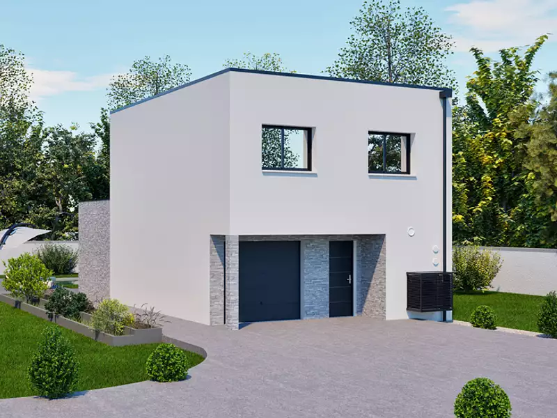 Maison neuve, 104 m² - Compiègne (60200)