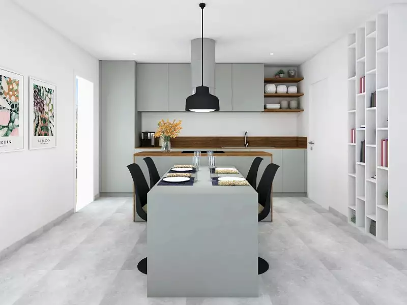 Maison neuve, 80 m² - Camps-la-Source (83170)