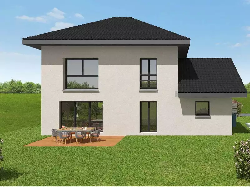 Maison neuve, 125 m² - Aix-les-Bains (73100)