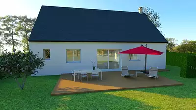 Maison neuve, 76 m²