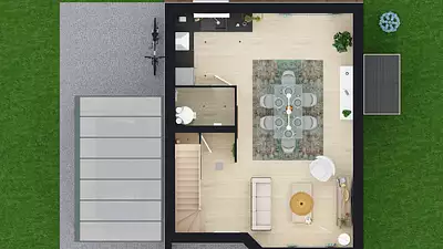 Maison neuve, 85,38 m²