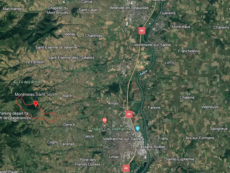 Terrain à bâtir, 490 m² - Montmelas-Saint-Sorlin (69640)