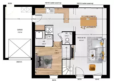 Maison neuve, 84 m²