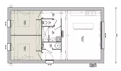Maison neuve, 61 m²
