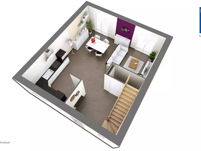 Maison neuve, 80 m² - Pontault-Combault (77340)