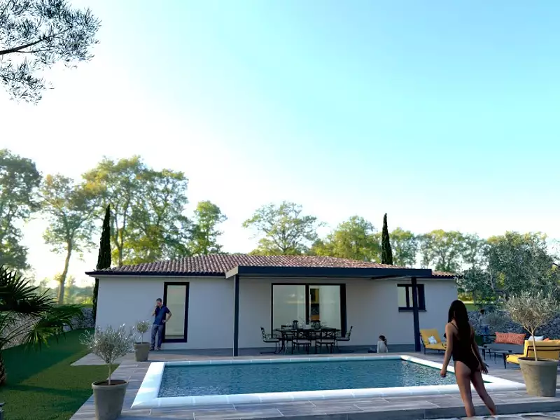 Maison neuve, 85 m² - Pennautier (11610)