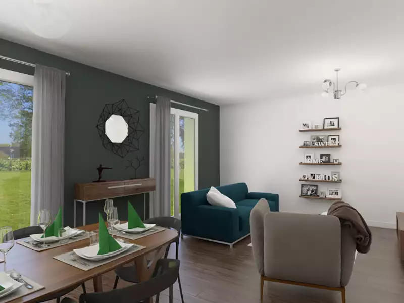 Maison neuve, 100 m² - Valflaunès (34270)