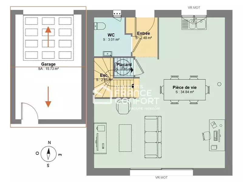 Maison neuve, 80 m² - Villelaure (84530)