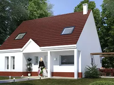 Maison neuve, 99,27 m²