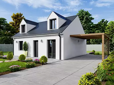 Maison neuve, 86 m²