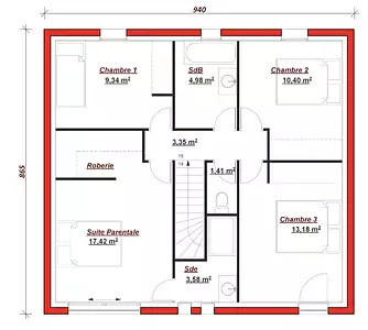 Maison neuve, 130 m²