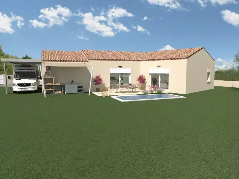 Maison neuve, 100 m² - Méounes-lès-Montrieux (83136)