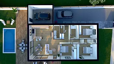 Maison neuve, 100 m²