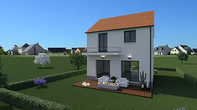 Maison neuve, 100 m²