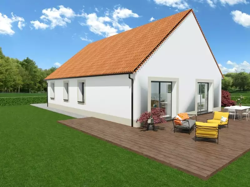 Maison neuve, 95 m² - Marquise (62250)