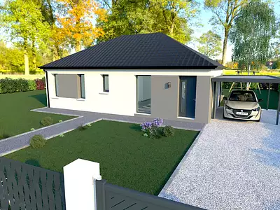 Maison neuve, 67,51 m²