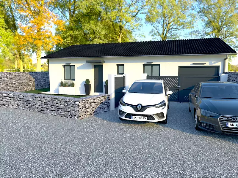 Maison neuve, 60 m² - Bourg-en-Bresse (01000)