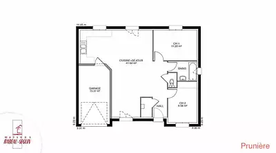 Maison neuve, 87 m²