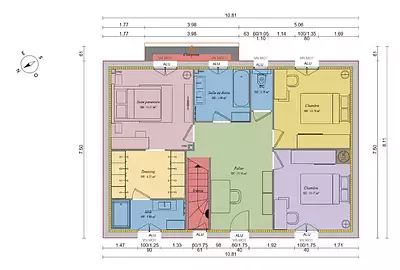 Maison neuve, 119 m²