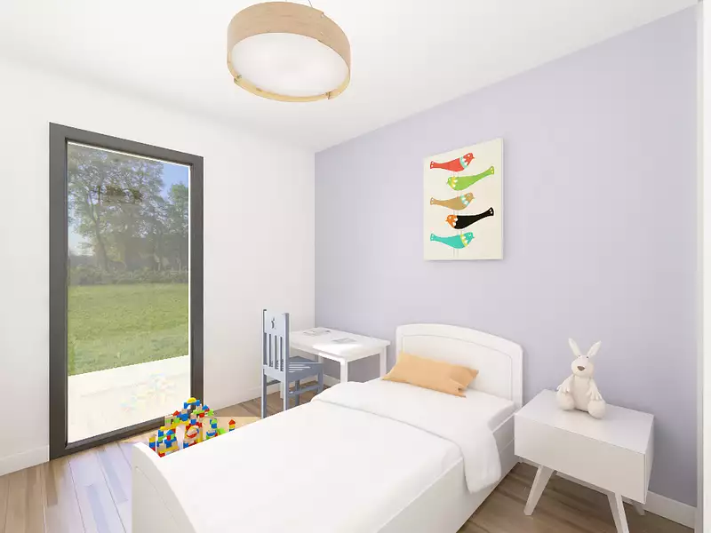 Maison neuve, 90,45 m² - Notre-Dame-de-Gravenchon (76330)