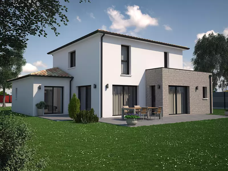 Maison neuve, 155 m² - Le Teich (33470)