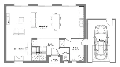 Maison neuve, 140 m²