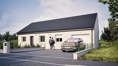 Maison neuve, 73,01 m²