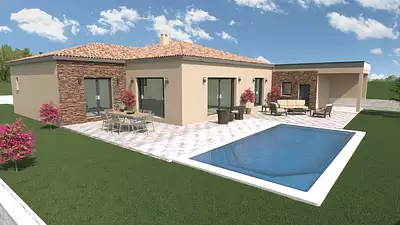 Maison neuve, 100 m²