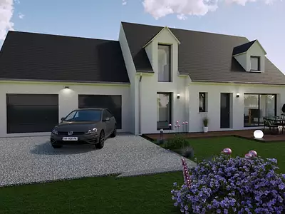 Maison neuve, 125 m²