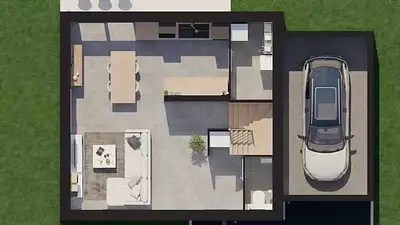 Maison neuve, 80 m²