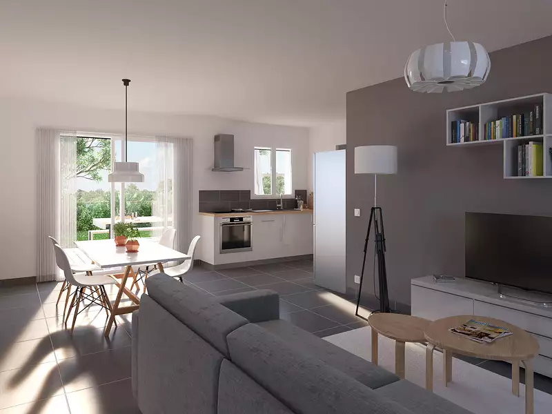 Maison neuve, 70 m² - Le Champ-Saint-Père (85540)
