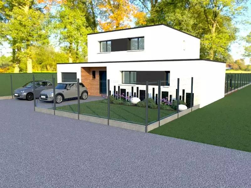 Maison neuve, 120 m² - Franqueville-Saint-Pierre (76520)