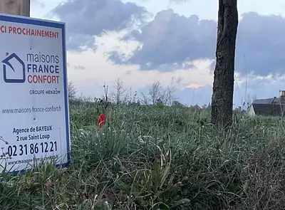 Terrain à bâtir, 455 m²